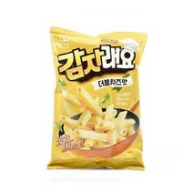 올가 간식 우리밀 감자래요 더블치즈맛 (50g) 탕비실 회사 어린이 성인 캠핑 차박 홈파티 영화 선물, 5개