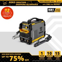가정용 초경량 전기 논가스 co2 용접기 deko dka 시리즈 4.1kva 인버터 arc electric welding machine 220v mma welder 32, dka-250y