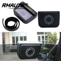 후드팬 환풍기설치방법Solar Car Auto Cooler Ventilation Fan Automobile Air Vent Exhaust Heat Fan With, 한개옵션0
