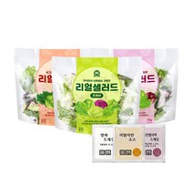 미트리 리얼 샐러드 3종 혼합, 70g, 3종 혼합 3팩(각1팩)
