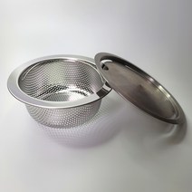 이야고 국산 올스텐 304 싱크대 배수구망 + 커버, 1개, 1개, 배수구망 + 커버 SET