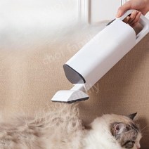 고양이 털 청소기 반려동물 털 흡입기, 화이트