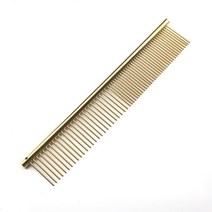 다채로운 피아노 페인트 개를위한 전문 부식 방지 빗 고양이 테이퍼 스테인레스 스틸 핀 애완 동물 미용 용품, 금도금, 금도금