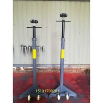 미션자키 2T 자키 유압 밋션 정비 받침대 바퀴 카센터, 짙은회색2개(베어링없음)