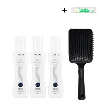 실크테라피 오리지널 헤어 에센스60ml+헤어브러쉬+크린타올 증정, 3개, 60ml