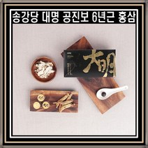 송강당 대명 공진보 기력업 공력환 침향원 6년근 홍삼