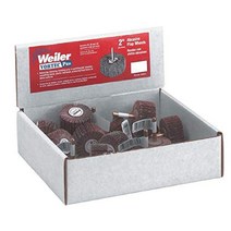 weiler 36501 - vortec pro 플랩 휠 세트 입자 번호: 120 60 80 연마재: 알루미늄 옥사이드 휠 직경: 234