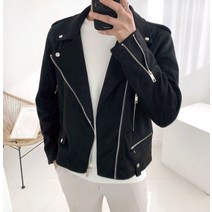 남자 스웨이드 클래식 라이더 자켓(1color)