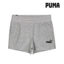 [푸마] 반바지 ESS 스웨트 쇼츠 4인치 여성 그레이 586824-04
