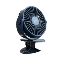 주파집 스탠드 클립 선풍기, JP-STAND-FAN, 네이비 블루