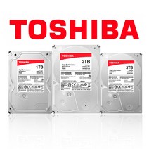 HDD 도시바 p300 500g 1t 2t 3t 감시 vcr hdd 데스크탑 pc 내부, 3TB