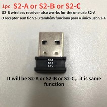 에뮬게임기 미니오락실 미니오락기 게임 스틱용 USB 동글 4K 라이트 수신기 게임패드용 U8 M8 스틱 Y3, 02 1 S2-A S2-B or S2-C