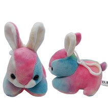 센스샵 바니 인형 애착 토끼 가방걸이 귀요미 무지개 8cm 12cm 가방고리 동물인형, 01.무지개(8cm)토끼 가방고리