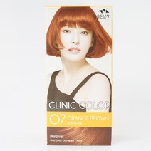 꽃을든남꽃을든남자 크리닉 컬러 염색약 O7 오렌지브라운, 1, 본상품선택, 본상품선택