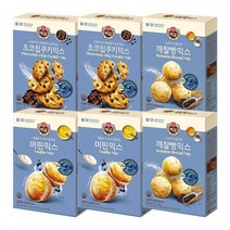 백설 에어프라이어로 만드는 간식 (깨찰빵믹스 머핀믹스 초코칩쿠키믹스), 단품