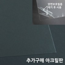 아트홀릭 보석십자수 전용 액자 AT-관80 화이트, 02.아크릴판(구성품)40x30cm