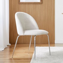 상도가구 모아체어 벨벳의자 카페의자 인테리어의자 식탁의자, 아이보리_FD