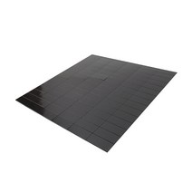 고무 자석판 조각 전단지 종이 자석 테이프 25x10mm 90개입