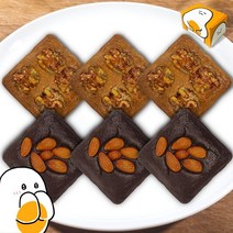 키토리 통견과 당근3팩 카카오3팩 케이크 80g 총 6팩 1세트 _ 저당 단백질 최대 18g 함유 아몬드가루 건강 케익