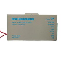 rfid복사기 rfid태그 IP66 방수 벽 장착 임베디드 125KHz RFID 근접 지문 액세스 제어 리더 생체 인식 도어 잠금 장치, [10] Power Supply, 10 Power Supply, 1개