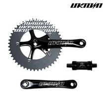 언노운 베이직 기어 크랭크 48T 바템브라켓 사각BB 셋트, 언노운 베이직 크랭크 비비셋트