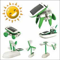 [RA㏓] 태양광 6in1 변신 로봇 만들기 조립 학습용만들기 수업만들기 교육용만들기 완구 DIY 만들기교구 만들기세트 ▷_§Ea, 《본상품》