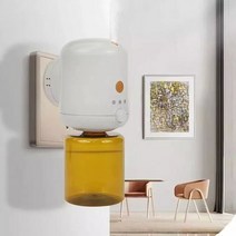 전자 디퓨저 차량용 아로마 홈호텔 욕실용 아로마 디퓨저 향 머신 공기 청정제 냄새 분배기 에센셜 오일, 01 Grey_02 EU