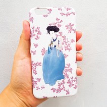 [무광] 신윤복 미인도 패턴 케이스 명화 케이스, 갤럭시S9+, 선택옵션