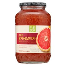 초록원 꿀 자몽차 1kg 카페음료 액상차, 1개입, 1개