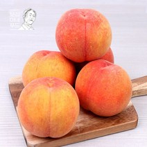 [보섭이네푸드] 상콤달콤 그린황도 복숭아 4kg 대과15-16개, 없음