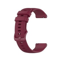 손목 스트랩 스포츠 밴드 폴라 밴티지 M/점화 워치밴드 소프트 실리콘 워치 lgnite, Dark red|20mm Width