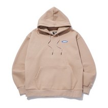 어반에이지 UBNA 서클 로고 오버 후디_베이지 Circle Logo Over Hoodie_Beige