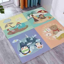 태권도장매트 대형퍼즐 태권도 방바닥 아기방 거실보온 조립식 매트, ABC