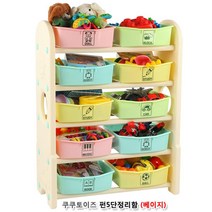 아기방 장난감 정리함 5단 수납 바스켓 신생아 백일선물 돌아기 키즈 스토리지 수납장 놀잇감