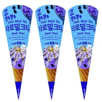 쿨시쿨 아이스크림콘컵 타로밀크티 콘 1박스, 타로밀크티 콘 1박스 (24개입)