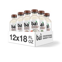 Bai Coconut Flavored Water Cocofusions Variety Pack II - 3 each of Andes Coconut Lime Madagascar C, 1