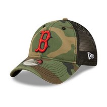 뉴에라 mlb모자 보스턴 레드삭스 New Era Boston Red Sox 9TWENTY Camo Trucker Snapback Cap Adjustable Hat