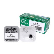 무라타 379(SR521SW)(10알) 시계건전지 1.55V 리튬전지 시계용건전지 수은건전지 수은배터리 무수은전지, ※­선택:상품선택▣