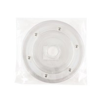 회전원판 (투명)140 4642 디스플레이 회전판 140x12 (mm) 1개입, 4개