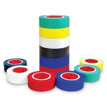 절연테이프 19mm x 9M 전기 고무테이프 전기테이프 칼라테이프, 초록, 1개