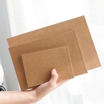 심플 무지노트 무선 바인딩 메모지 2P 학용품 주머니 필기구 수첩 간편 휴대용 가벼운, 소형, 사이즈