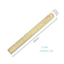 디지털 버니어 캘리퍼스 두께측정 미니 황동 스케일 10cm 15cm 18cm 120mm 슬라이딩 게이지 버니어 캘리퍼스 눈금자 레트로 반원 각도기 포켓 측정 도구, 04 4