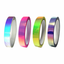 Tuloni 홀로그램 리듬체조 후프 장식용 테이프, 라임