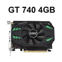 SZMZ- GeForce GT 740 그래픽 카드 4GB 2GB 1GB 비디오 GT740 디스플레이, 01 GT740 4GB