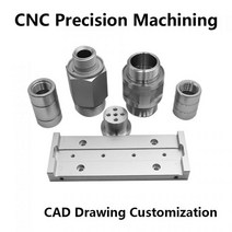 알루미늄 금속 부품의 CNC 가공 스테인레스 스틸 플라스틱 기계 정밀 스크류 밀링 의료 광학 섬유, 해외