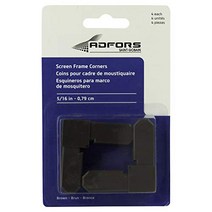 ADFORS Screen Frame Corners 5/16” Brown 4 Pieces, 1