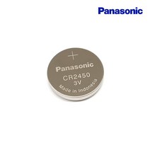 도시바 파나소닉 외 CR2450 코인 건전지 및 홀더, 파나소닉 CR2450 벌크 1개입