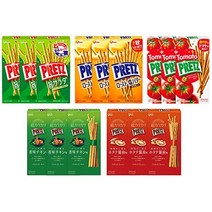 일본 과자 간식 【아마존 한정】글리코 프리츠 작은 상자 먹고 비교해 5종 x 각 3개 세트 (맛있는 샐러드 · 로스팅 토마토 향미 치킨 맛 가리비 간장 맛) 안주 스낵