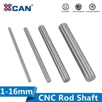 xcan 스테인레스 스틸로드 1-16mm cnc 선반로드 샤프트 100mm 길이 선형 샤프트 미터법 원형로드 3d 프린터 크롬 원형 샤프트, 협력사, 1개, 8x100mm