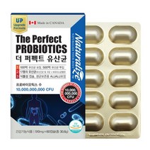 네추럴라이즈 더 퍼펙트 100억 유산균 프로바이오틱스 500mg 60캡슐 영양제 장 건강 포스트릿 생 프리 프롤린 다이어트유산균 덴마크유산균 식물성유산균 과민성대장증후군유산균, 02. 네추럴라이즈 더 퍼펙트 100